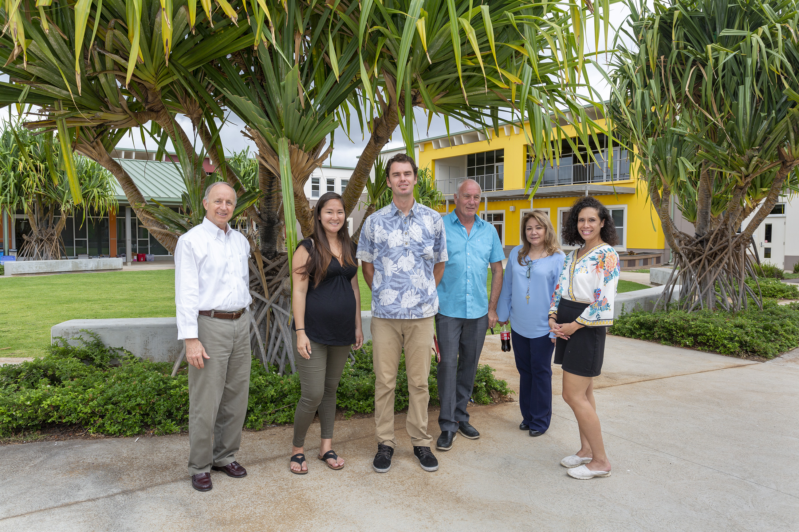 Post-Construction site visit at Ho‘okele Elementary School